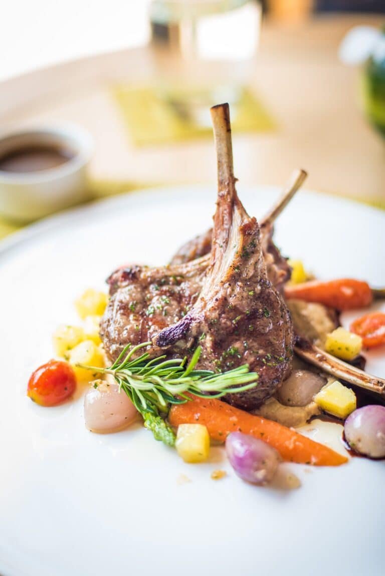 A Culinary Symphony: Herb-Crusted Lamb Chops with Roasted Vegetables 6 A Culinary Symphony: Herb-Crusted Lamb Chops with Roasted Vegetables