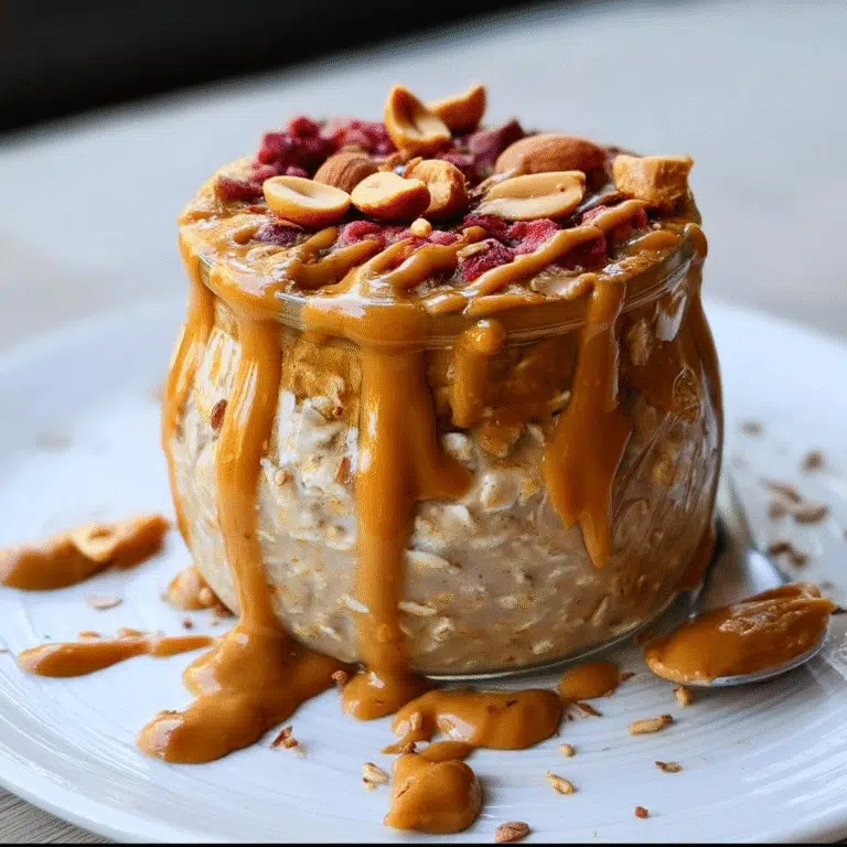 Peanut Butter Overnight Oats 6 Peanut Butter Overnight Oats