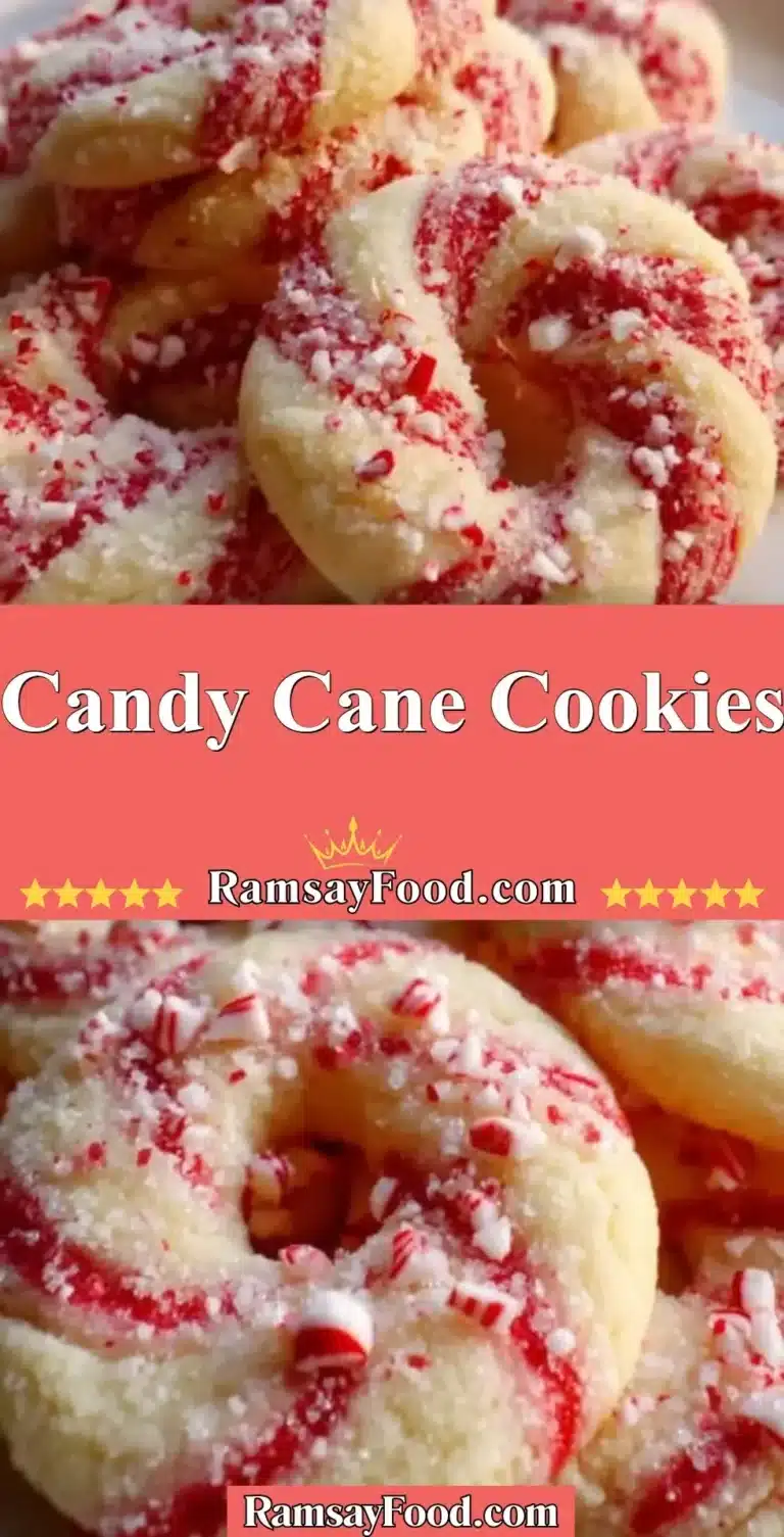 Candy Cane Cookies 6 Deliciously decorated Candy Cane Cookies for the holiday season