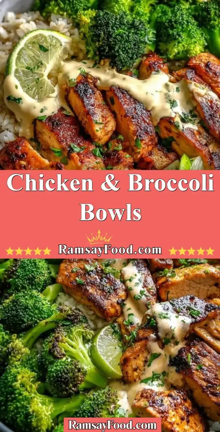 Chicken & Broccoli Bowls 9 Healthy Chicken & Broccoli Bowls with vibrant veggies and rice