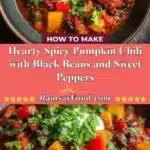 Hearty Spicy Pumpkin Chili with Black Beans and Sweet Peppers 3 hearty spicy pumpkin chili with black beans and sw 2025 12 31 235638 523x1024 1