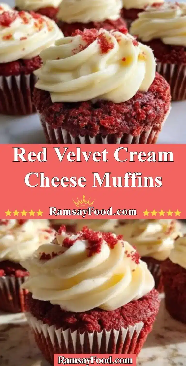 Red Velvet Cream Cheese Muffins 8 Delicious Red Velvet Muffins with Cream Cheese Frosting