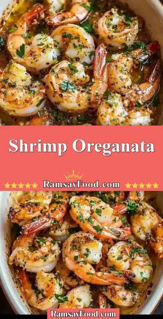 Delicious Shrimp Oreganata with herbs and breadcrumbs cooked to perfection