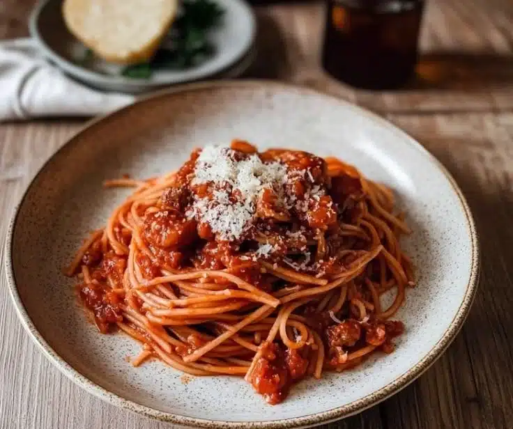 Vegan Filipino Spaghetti