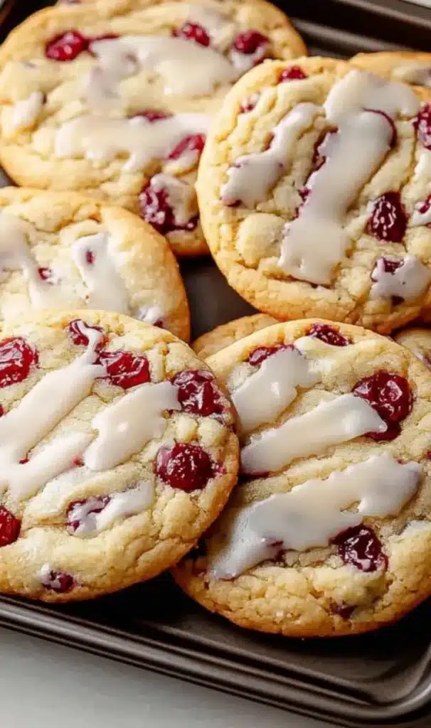 Delicious cranberry orange cookies perfect for Christmas celebrations