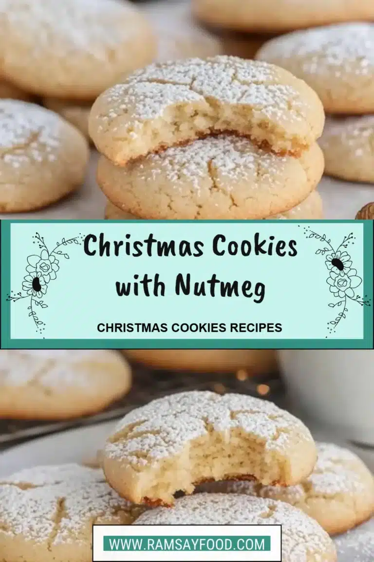 Christmas Cookies with Nutmeg 5 Delicious Christmas cookies with nutmeg, perfect for holiday gatherings