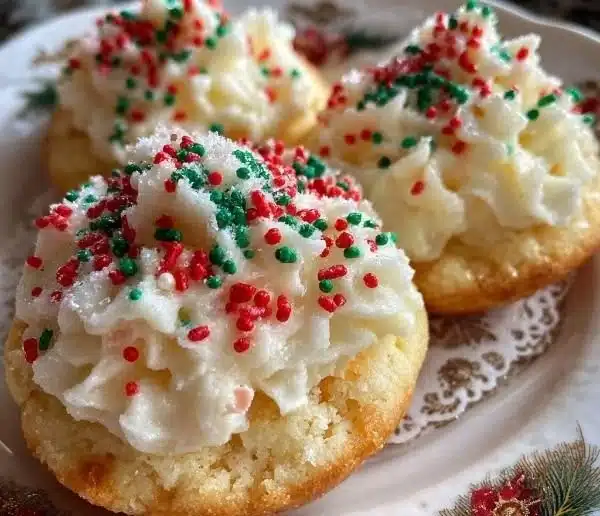 Delicious Christmas sugar cookie shots served in festive glasses