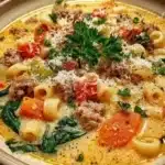 Creamy Parmesan Italian Sausage Ditalini Soup 3 creamy parmesan italian sausage ditalini soup 2026 01 20 010603 1