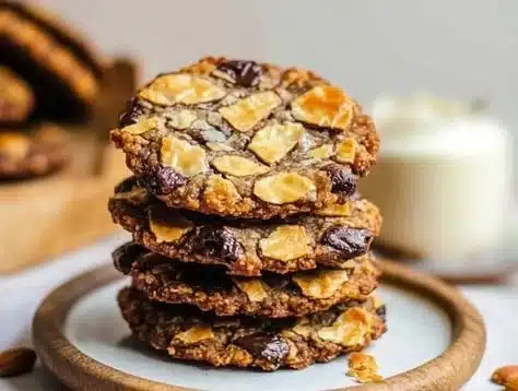 Homemade Florentine Cookies 9 Delicious homemade Florentine cookies made with nuts and chocolate