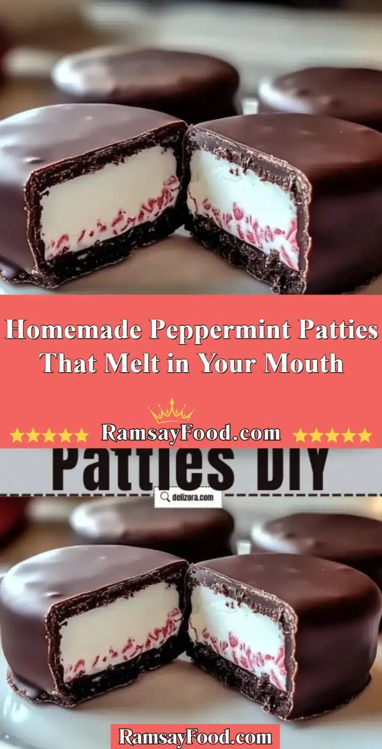 Homemade Peppermint Patties That Melt in Your Mouth 8 Homemade peppermint patties on a decorative plate