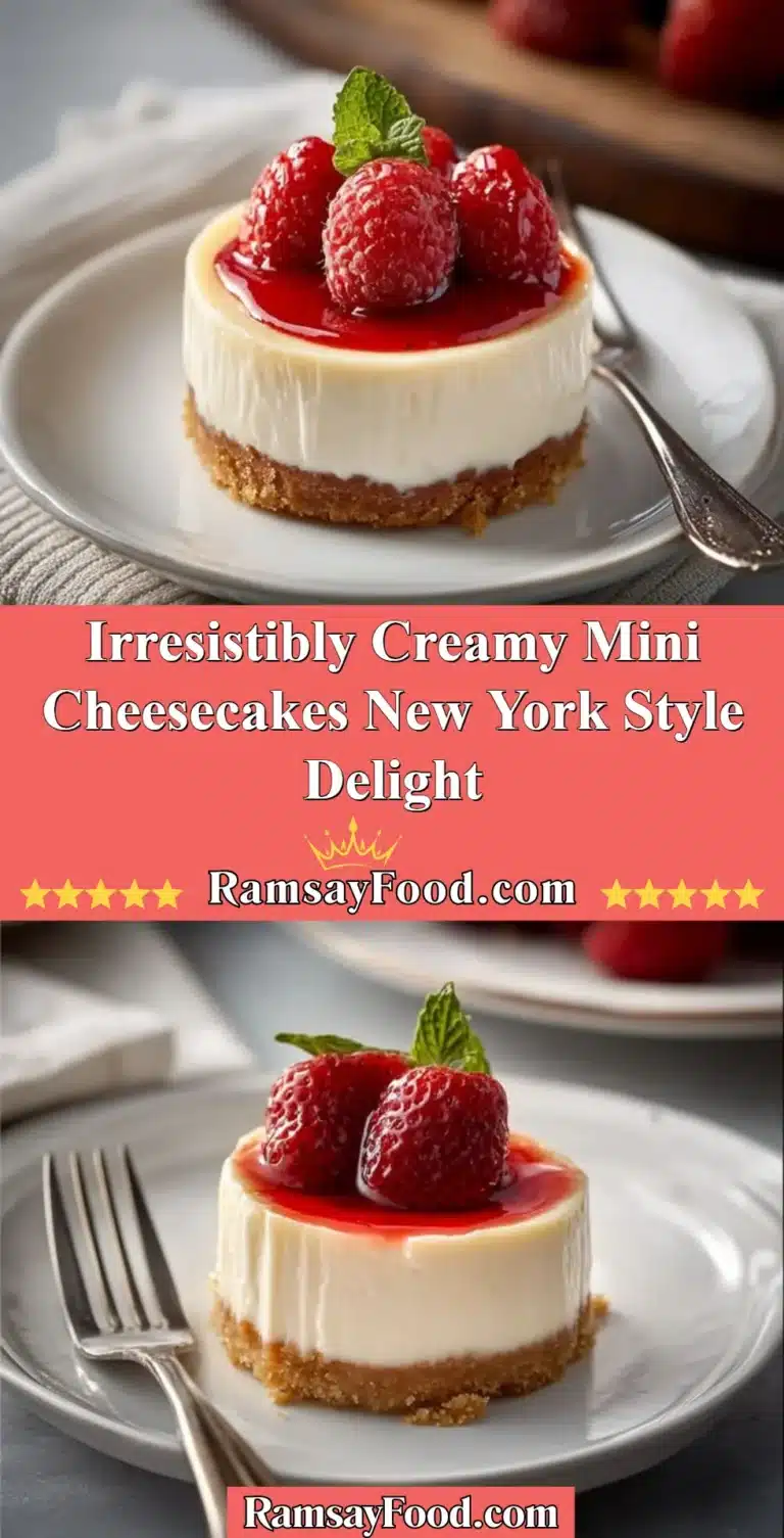 Irresistibly Creamy Mini Cheesecakes New York Style Delight 9 Delicious mini cheesecakes styled like classic New York desserts