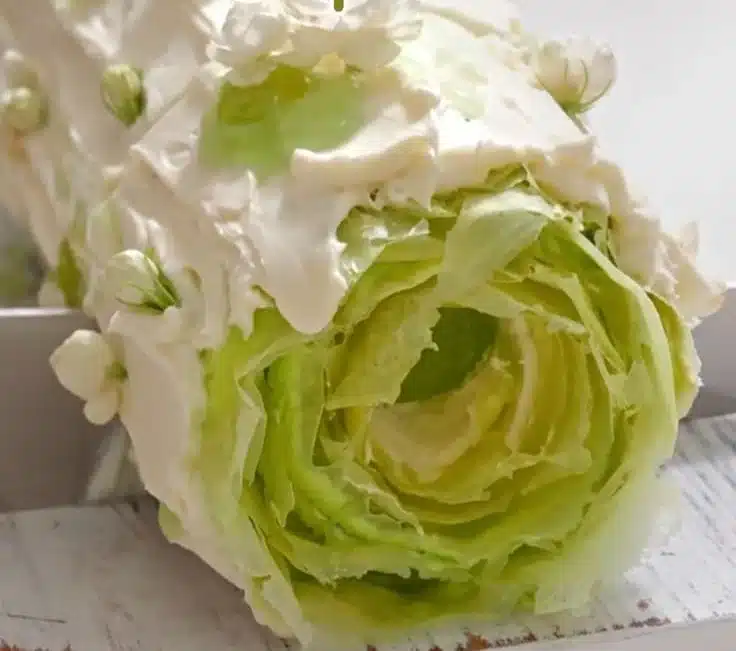 Jasmine Green Grape Mille Crepe Roll – fresh, floral dessert treat