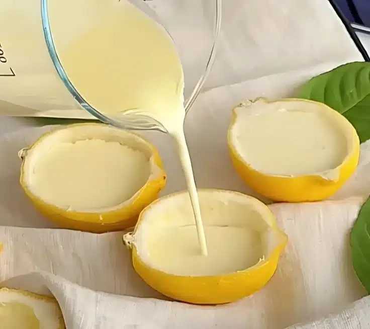 Delicious Lemon Panna Cotta served in elegant cups, garnished with lemon zest.