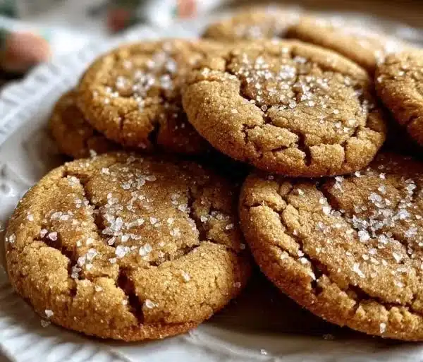 Delicious maple brown sugar cookies on a baking tray