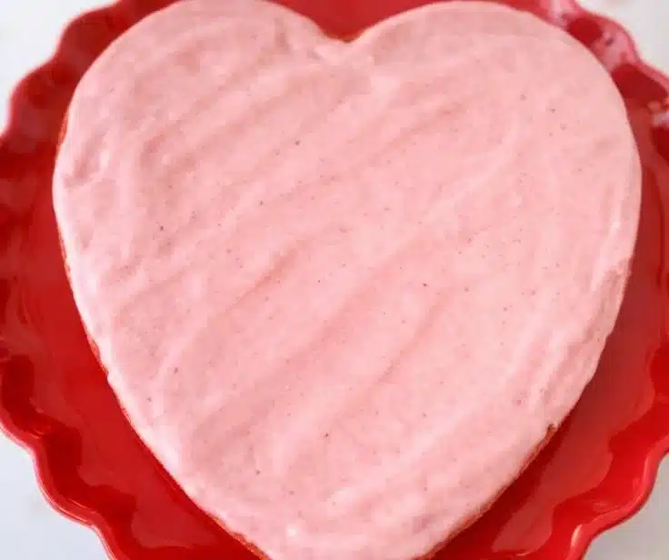 Delicious Strawberry Brownies served as a perfect Valentine's Day treat