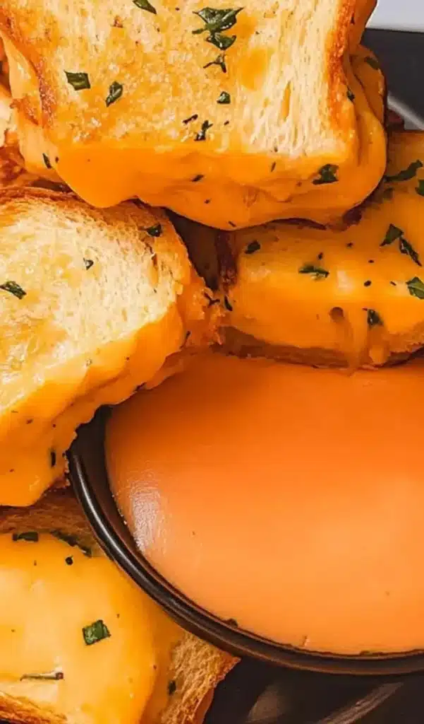 Hawaiian Roll Grilled Cheese sandwich with melted cheese and golden crust