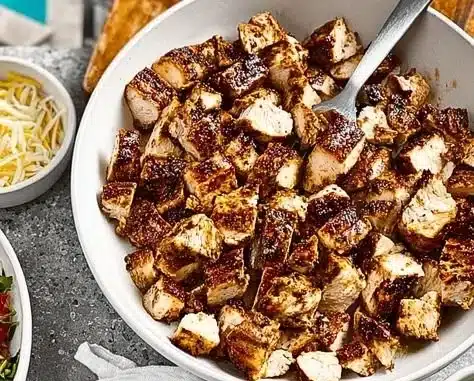 Delicious homemade Chipotle Chicken recipe inspired by Chipotle restaurant flavors