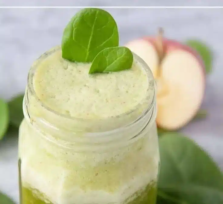Refreshing Banana Pineapple Smoothie with tropical fruits