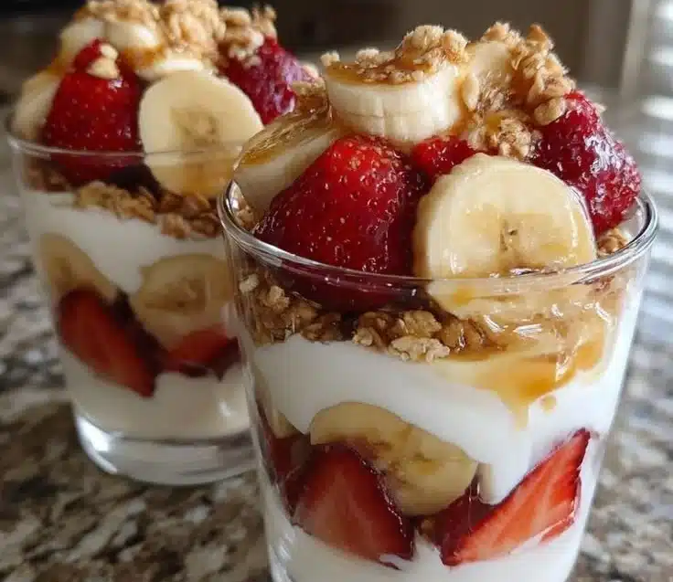 Healthy Valentine's Day snacks featuring fruits and nuts on a decorative platter
