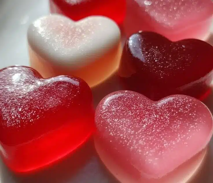 A bowl of colorful homemade Haribo candies