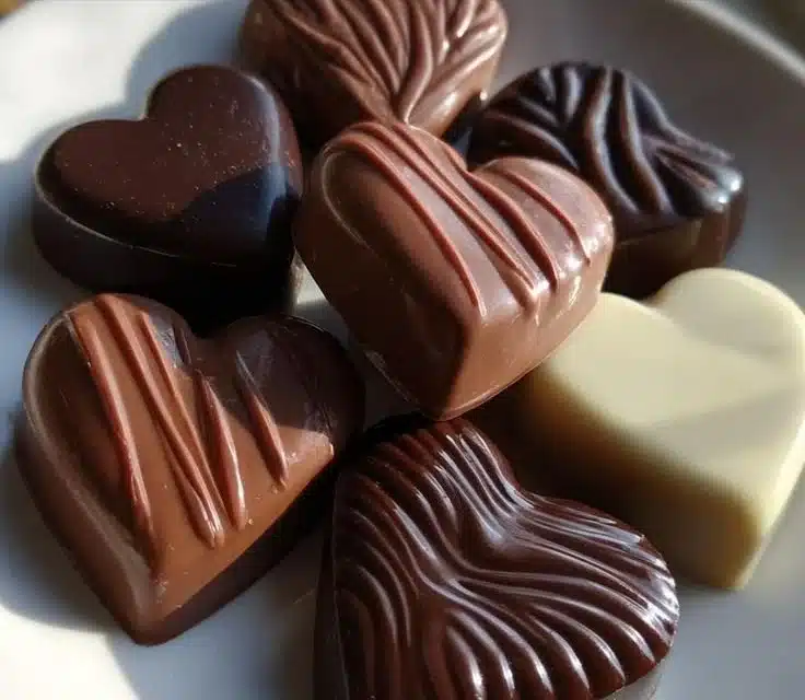 Beautifully crafted Japanese Valentines Chocolate in assorted flavors