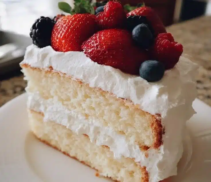 Minimalist Valentine's Cake decorated with subtle love-themed designs