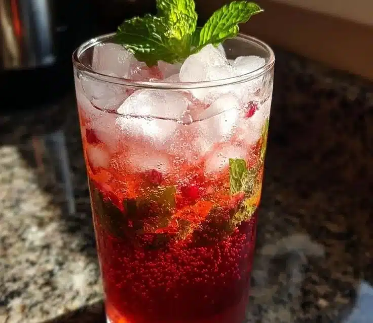 Refreshing Valentine's Mocktails for a romantic celebration.