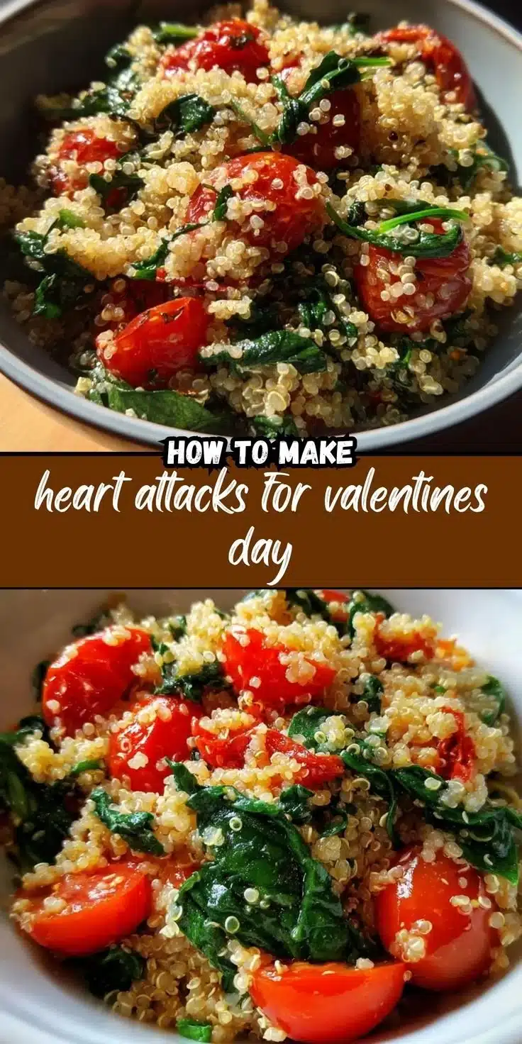 Healthy recipes for Valentine's Day to promote heart health and prevent heart attacks.